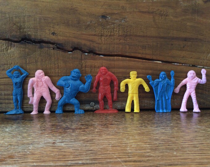 Palmer Plastics Flat Monsters Etsy