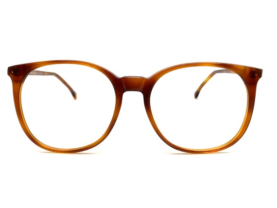 70s 80s Tortoise Eyeglasses | New Old Stock | Roun