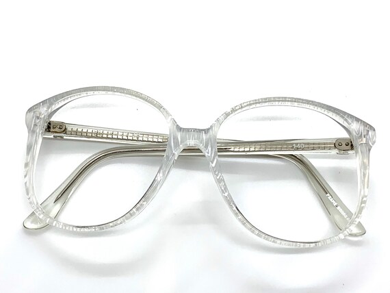 80s clear glasses Clearance