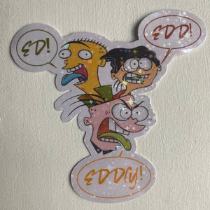 Ed Edd N Eddy Holographic Sticker
