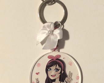 Kizuna Ai Acrylic Keychain