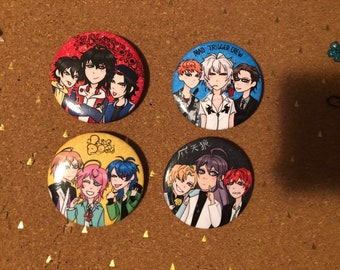 Hypnosis Mic Pins All Original Divisions