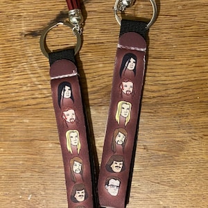 Metalocalypse Fabric Strap Keychain