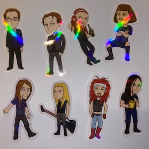 Metalocalypse Holographic Stickers