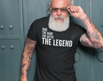 Dad The Man The Myth The Legend Shirt Men , Vintage Dad T-shirt, Father's Day Gift for a legend Dad Unisex Tee