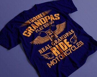 Some Grandpas play bingo, real Grandpas ride motorbikes