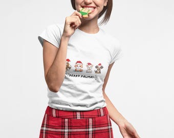 Merry Pawmas  t-shirt