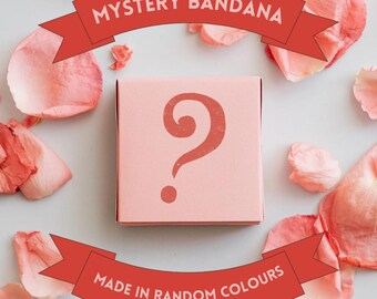 Mystery handmade crochet bandana