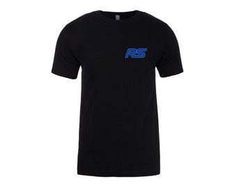 Ford RS Blue printed tee  - Birthday Day Gift - TShirt Present