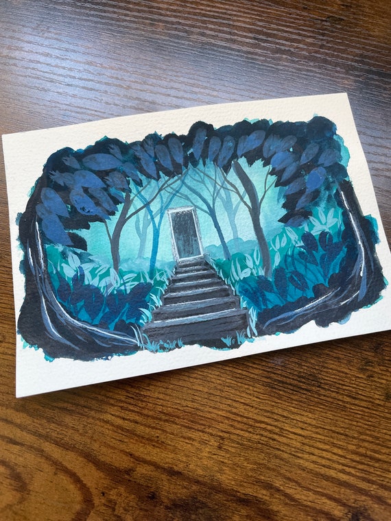 Today's painting! Used a little white gouache for some detail! :  r/Watercolor