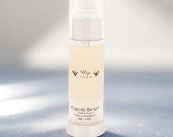 Suero de noche con ácido glicólico: exfoliante con 6 % de AHA para una piel radiante