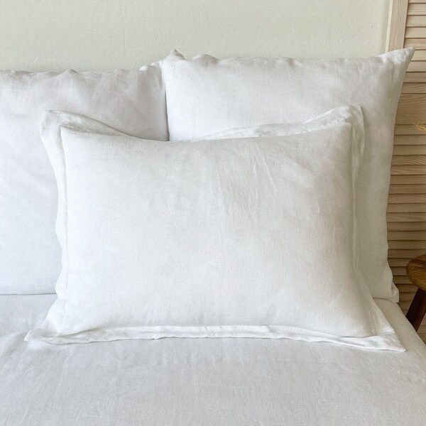 Linen Pillow Shams Etsy