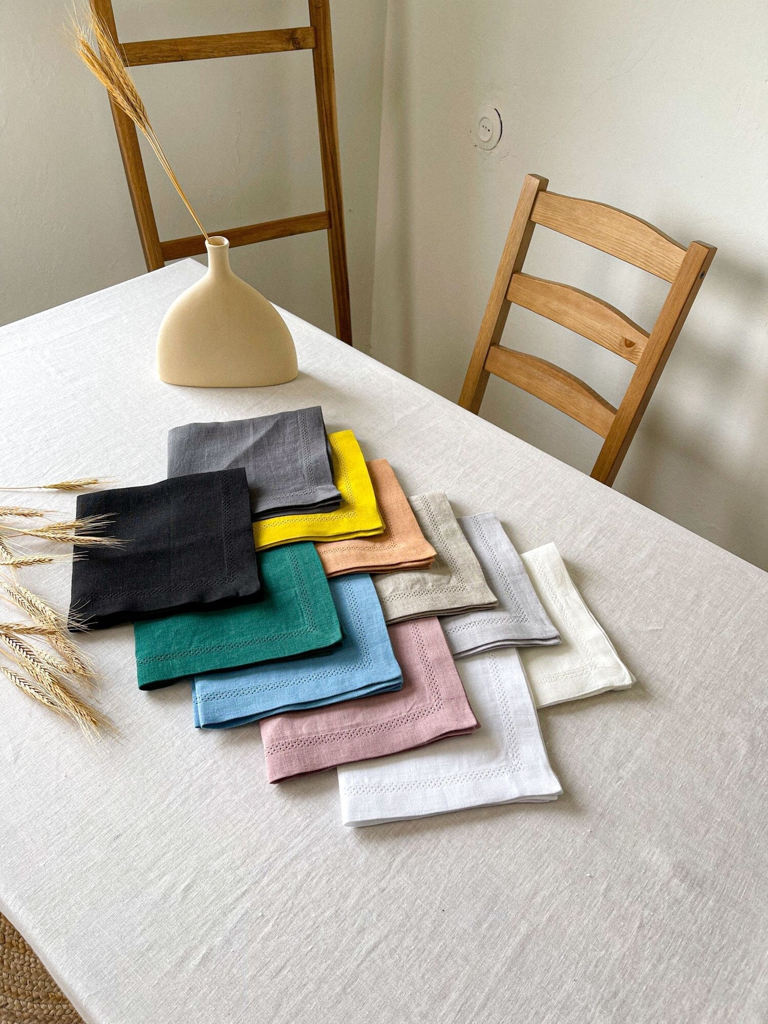 Oxford Cloth Napkins in Bulk