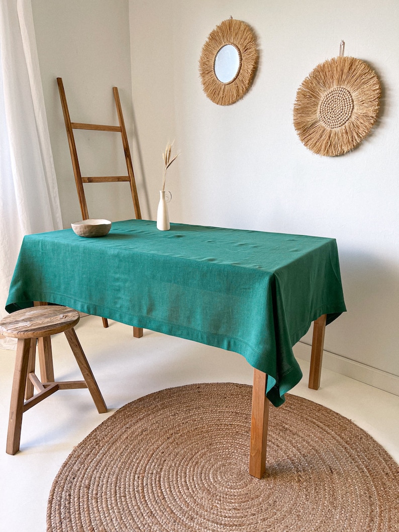 LinenNotes Linen Tablecloth - Thumbnail 2