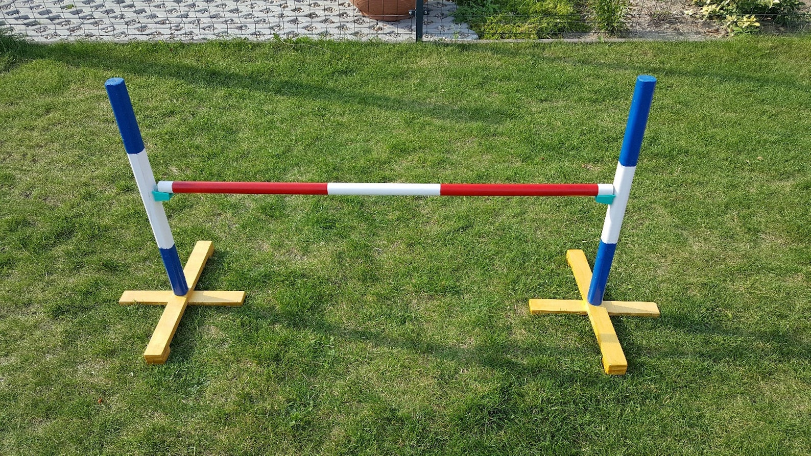 Equestrian BiColor Obstacle 120cm Hobby Horse / Agility / Etsy