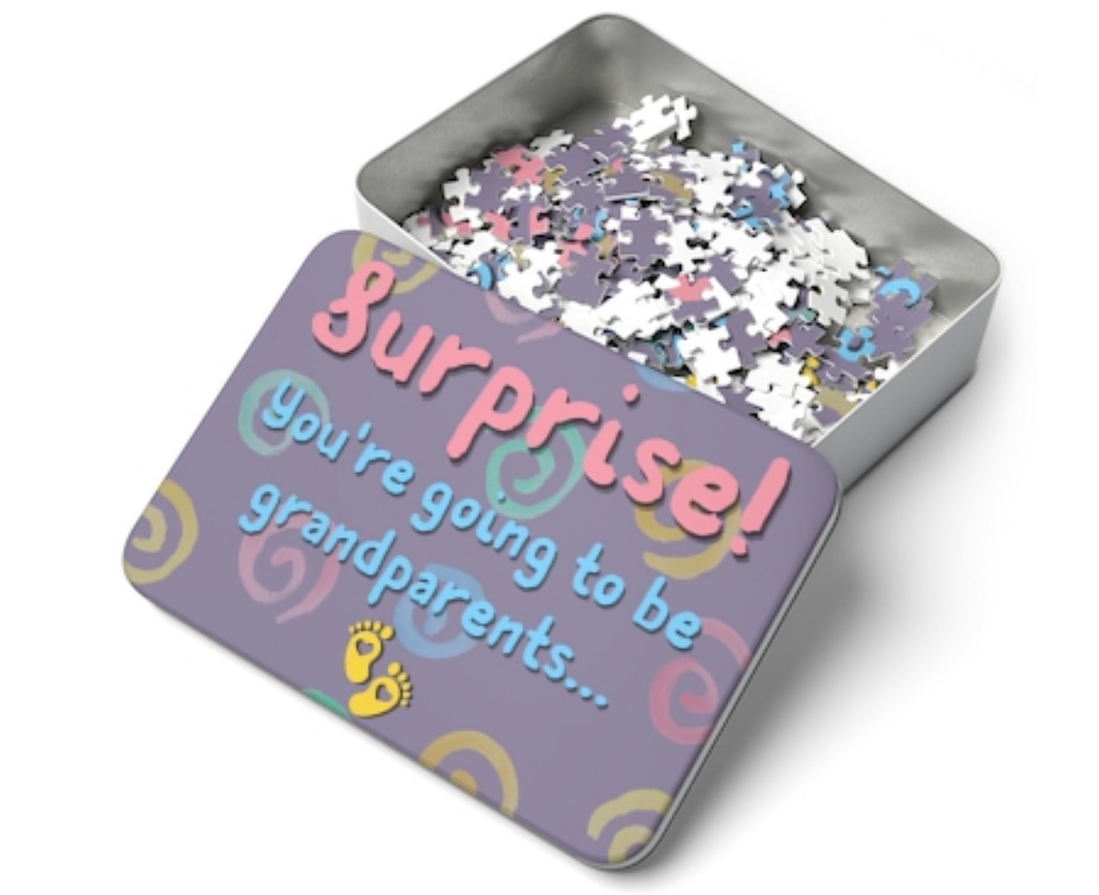 Customizable Pregnancy Announcement Puzzle Fun Pregnancy Etsy