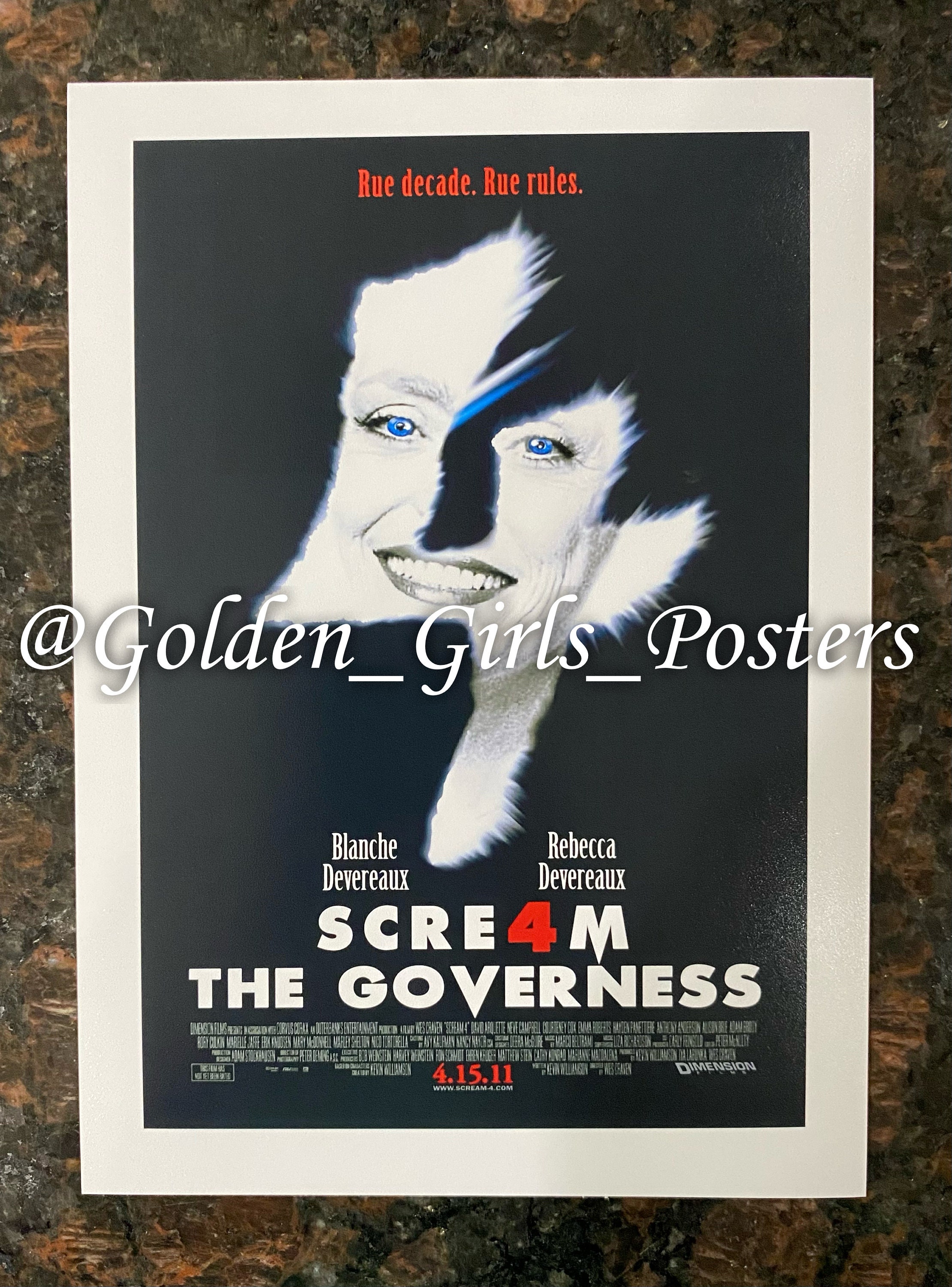 Scre4m Poster - Etsy, image size:2219x3000