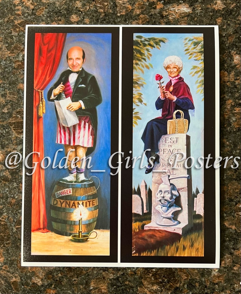 The Golden Girls Haunted Mansion Stretching Room Portraits Ensemble 8x10 image 2