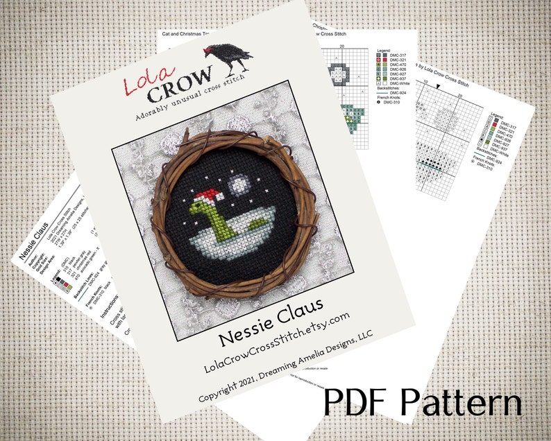 This is nessie christmas cards