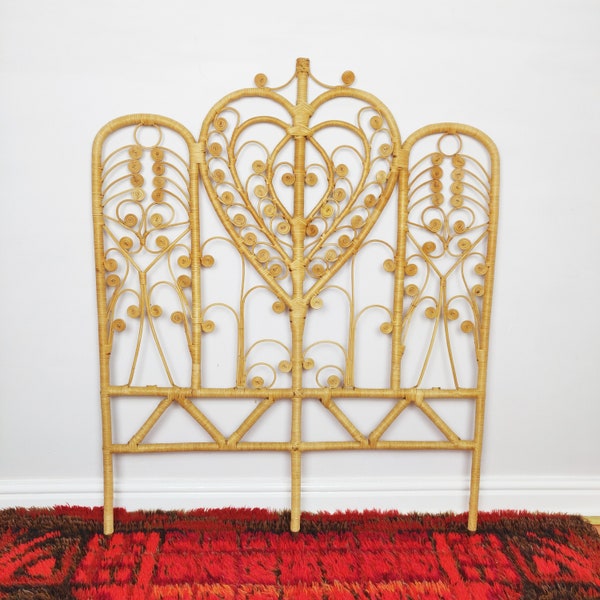 Rattan Headboard Etsy UK