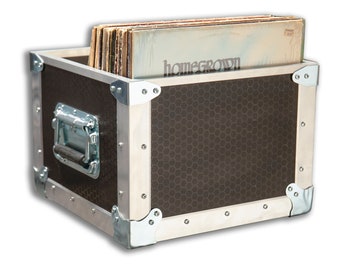 Vinyl Record Storage Crate