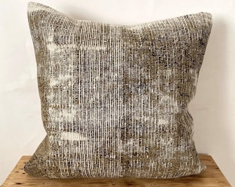 Persian Pillow Cover, 20” X 20” Decorative Pillow, Handmade Pillow, Couch Pillow, Boho Throw Pillow, Sofa Cover, Home Decor, PE-1685