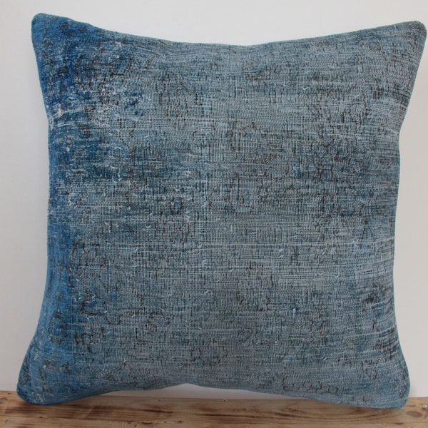 Blue Boho Pillow Etsy