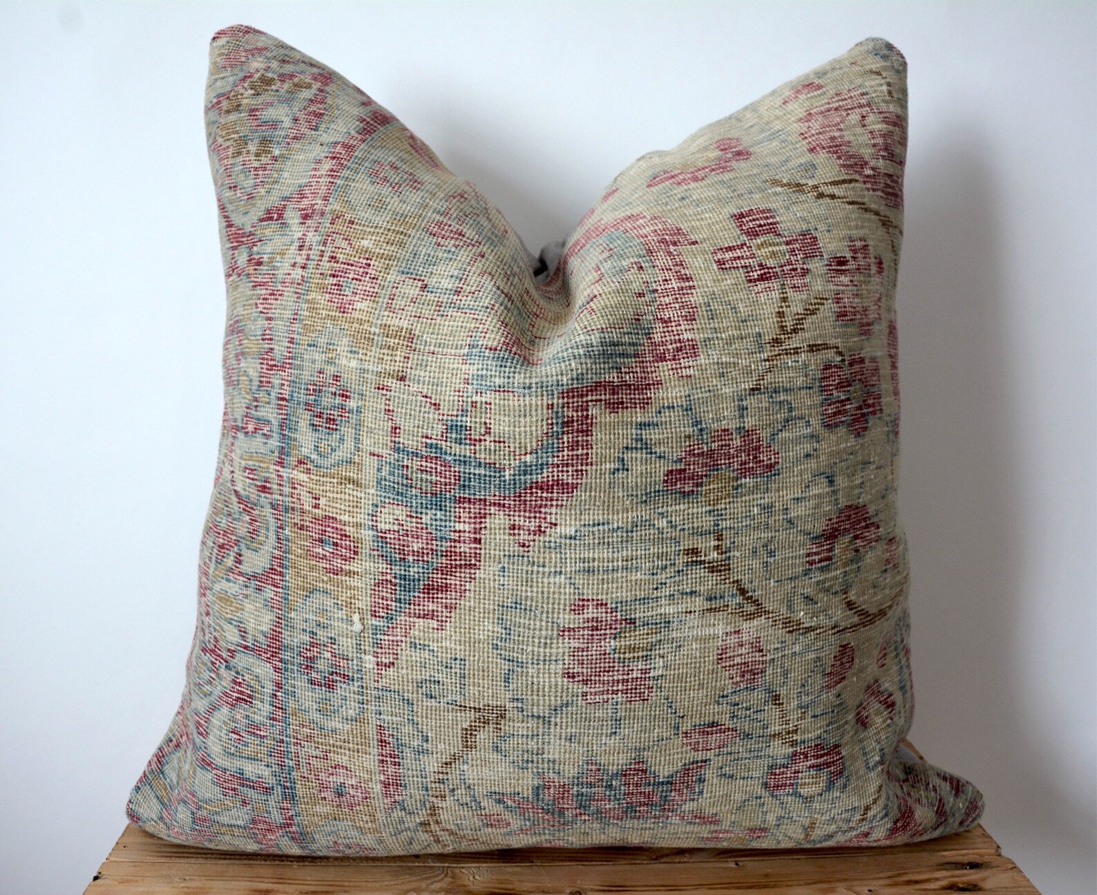Persian Pillow Cover 24 X 24 Decorative Pillow Handmade Etsy