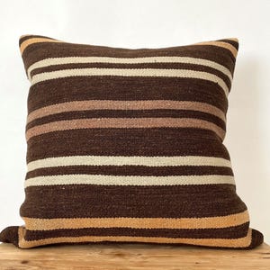 Kelim Kissen, 60 x 60 cm, türkisches Kissen, Dekokissen, Boho Kissen, Couchkissen, Kissenbezug, PE-2459