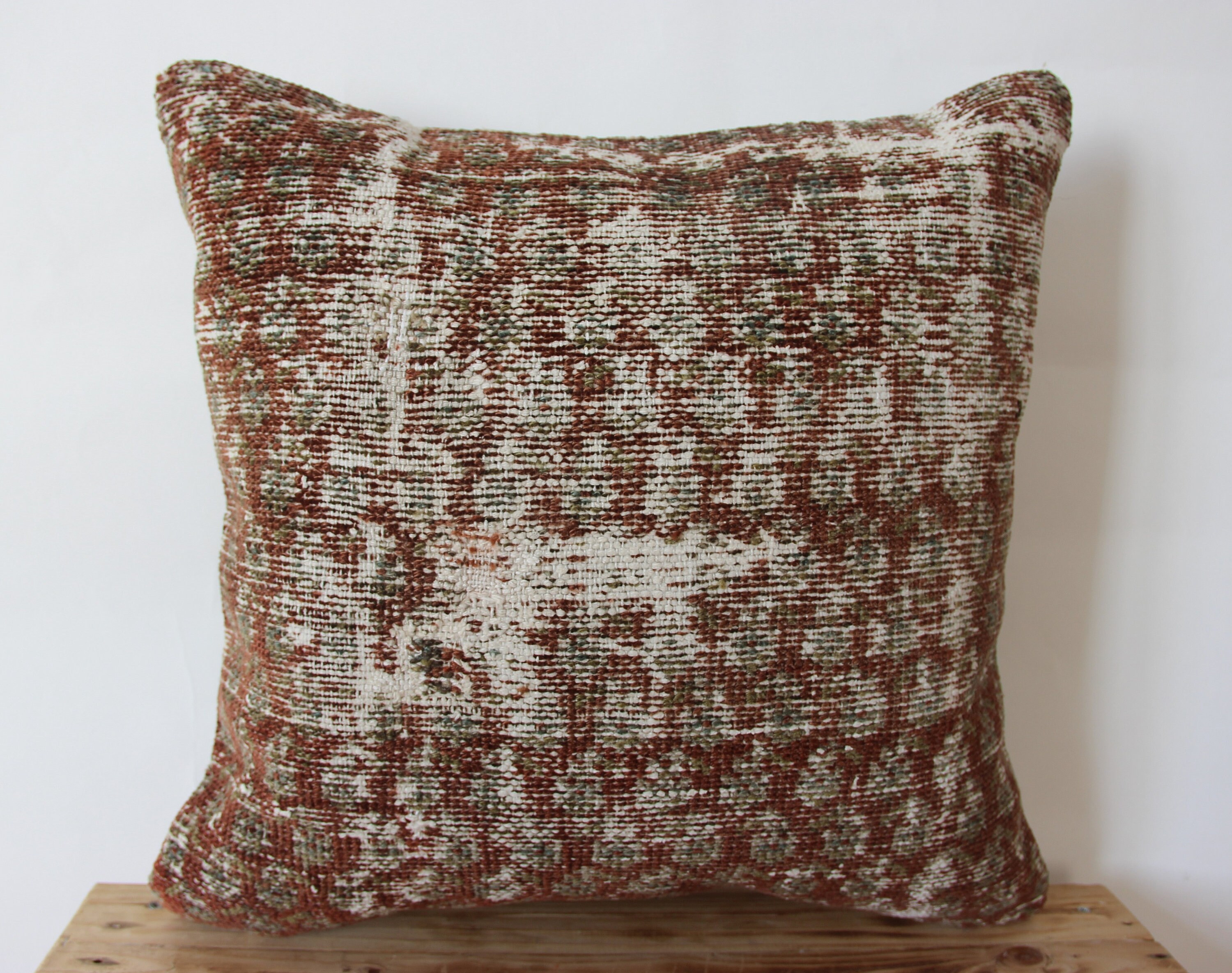 Persian Pillow Cover 20 X 20 Decorative Pillow Handmade Etsy