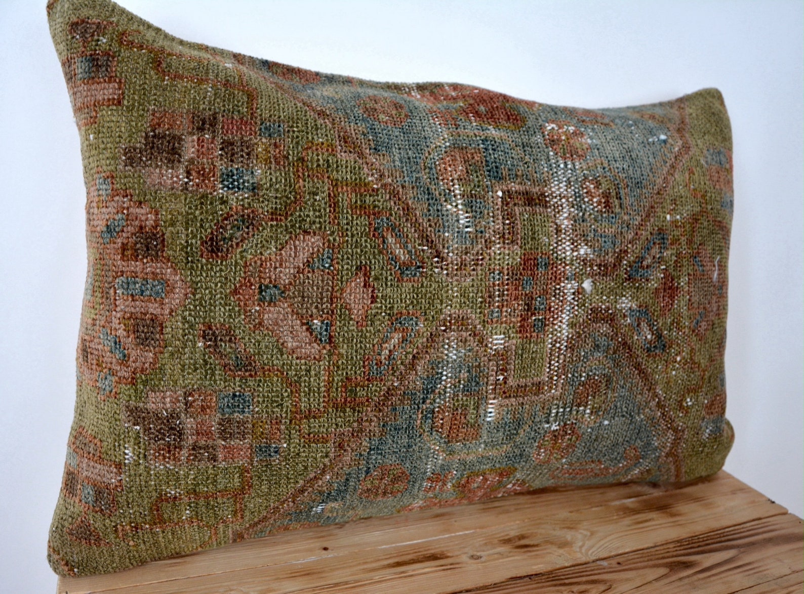 Persian Pillow Cover 16 X 24 Decorative Pillow Handmade Etsy