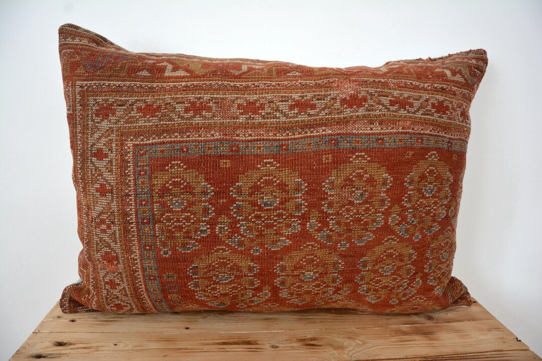 Persian Pillow Cover 16 X 24 Decorative Pillow Handmade Etsy