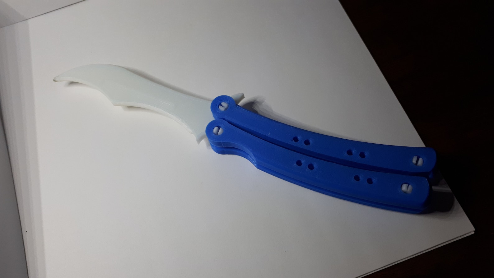 Butterfly Knife Prop Etsy