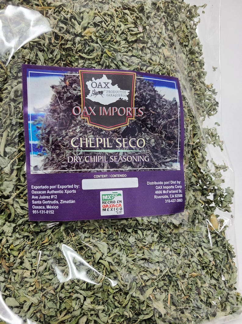 CHEPIL SECO - Dried Chepil Leaves From OAXACA Mex (100 Gr/3.5 Oz) - Etsy