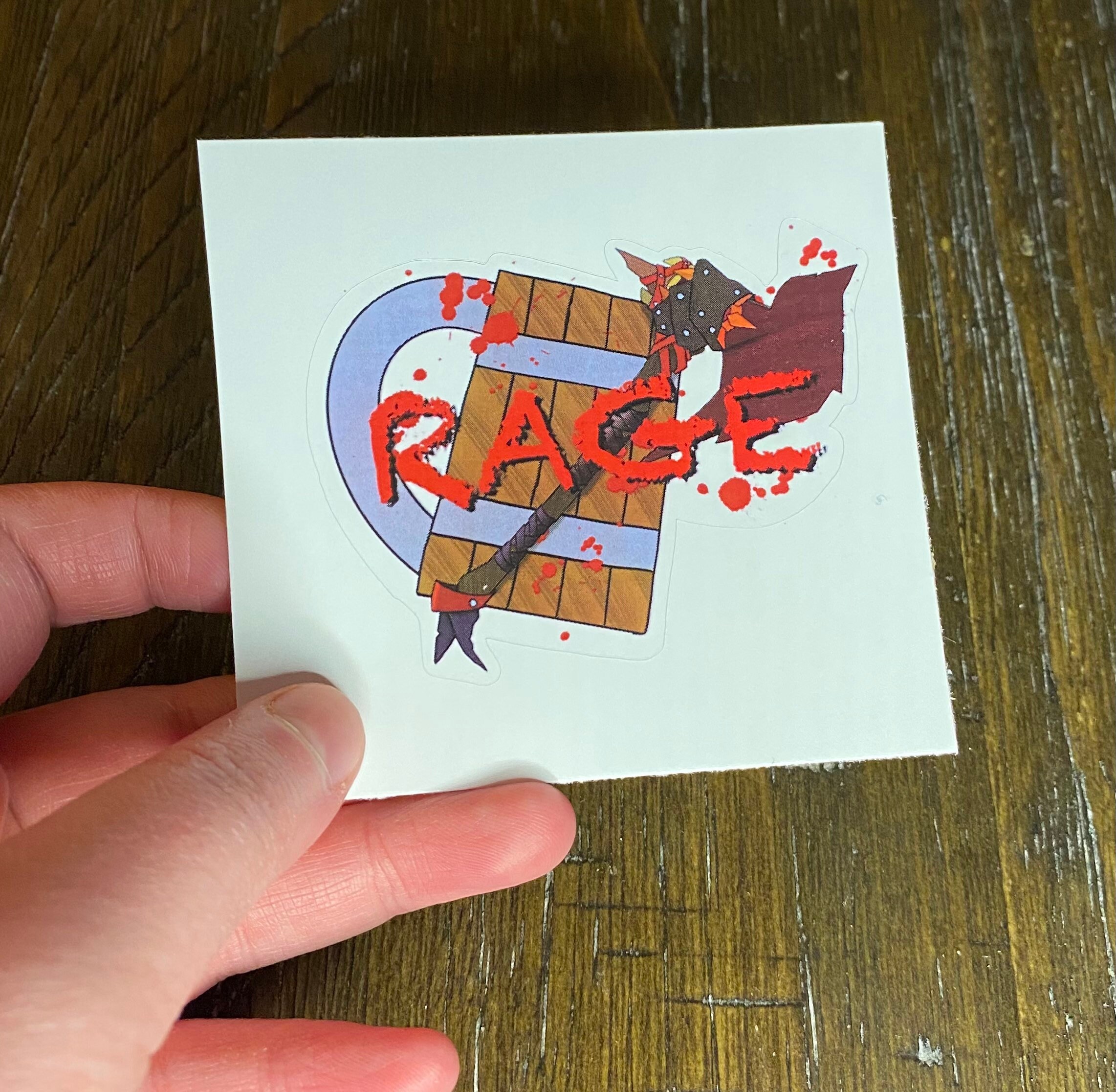 Grog Strongjaw Critical Role Sticker - Etsy New Zealand