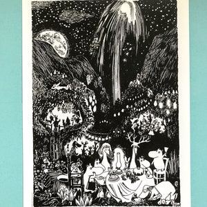 A4 Moomin Print - Tove Jansson  - Perfect For Framing - Nursery Art - Scrapbooking - Creative Projects