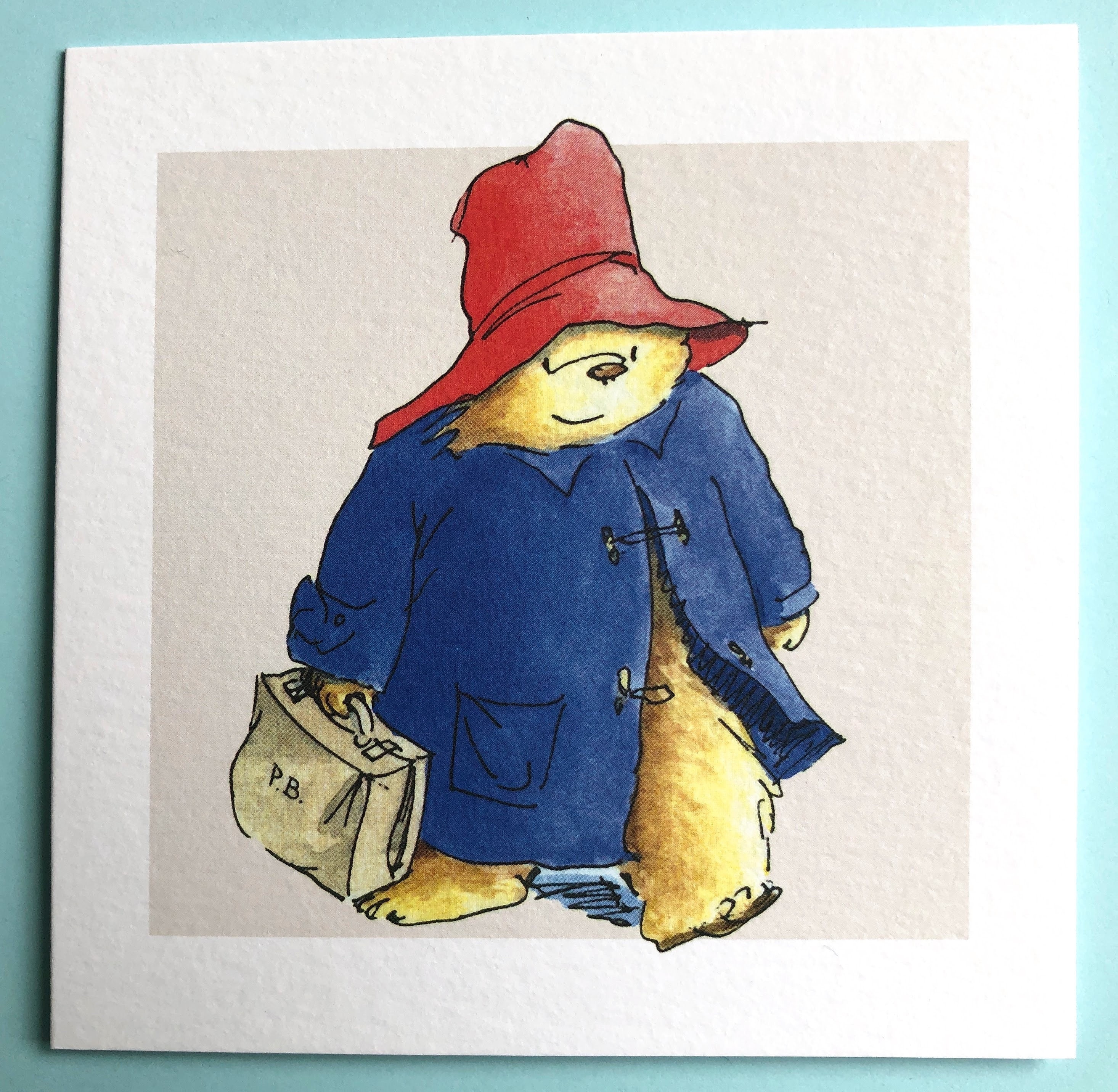 Paddington Bear - Nostalgic Greetings Card - Michael Bond