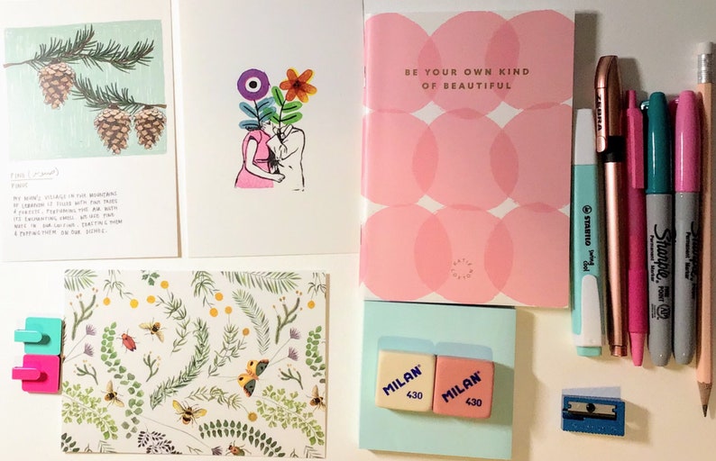 Mystery Stationery Box Letterbox Mini 8 Items or Large Etsy