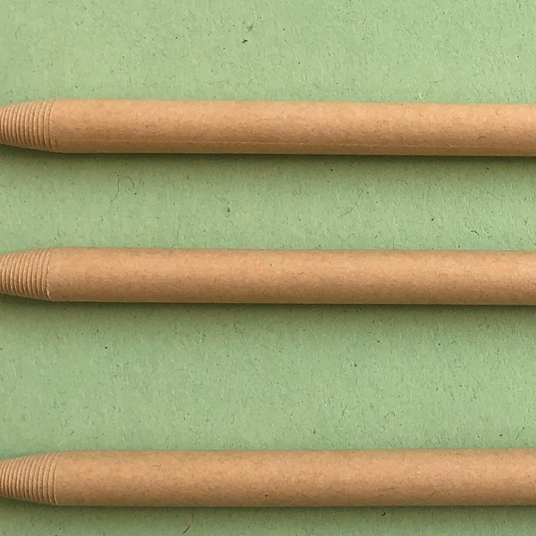Eco Friendly Biodegradable Pens (x3) - Recycled Paper Pens  - Eco Friendly - Eco Writing - Recyclable Pens
