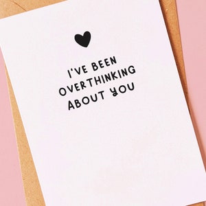 Funny autism, ADHD valentines day, anniversary card for boyfriend, girlfriend, fiancé or husband - Unique, ND and anxiety humour