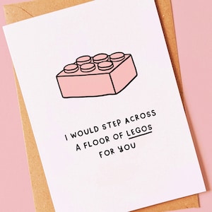 Funny birthday, valentines day or anniversary love card for a best friend, valentine, boyfriend, girlfriend, fiancé, wife or husband
