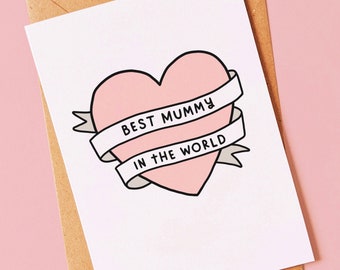 Cute Birthday or Mothers Day card for your mummy