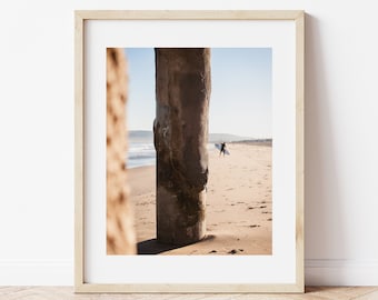 Manhattan Beach Digital Print, California Decor, Digital Download, Printable Photography, Gift, For Her, Beach Decor, Coastal Decor