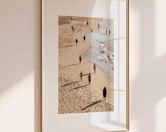 Bondi Beach Poster: Sydney Australien Küsten Fotografie (Digital Download