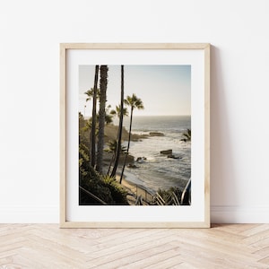 Laguna Beach DIGITAL DOWNLOAD Print, California Wall Art, Printable Photography, Beach Decor, printable wall art, Golden Hour Coastal