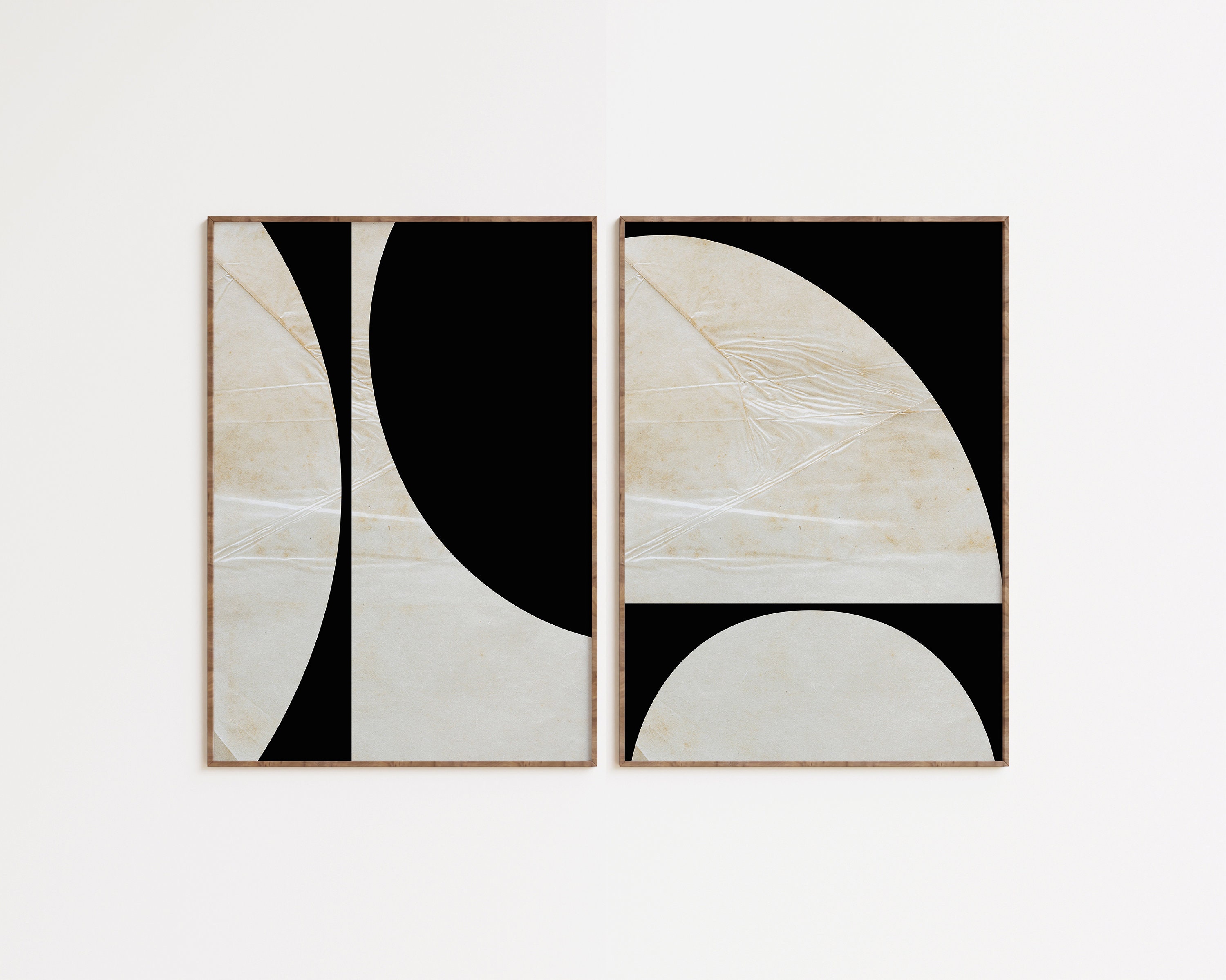 Printable Abstract Art Set Black And Beige Geometric Prints Minimalist Photo Inspiration