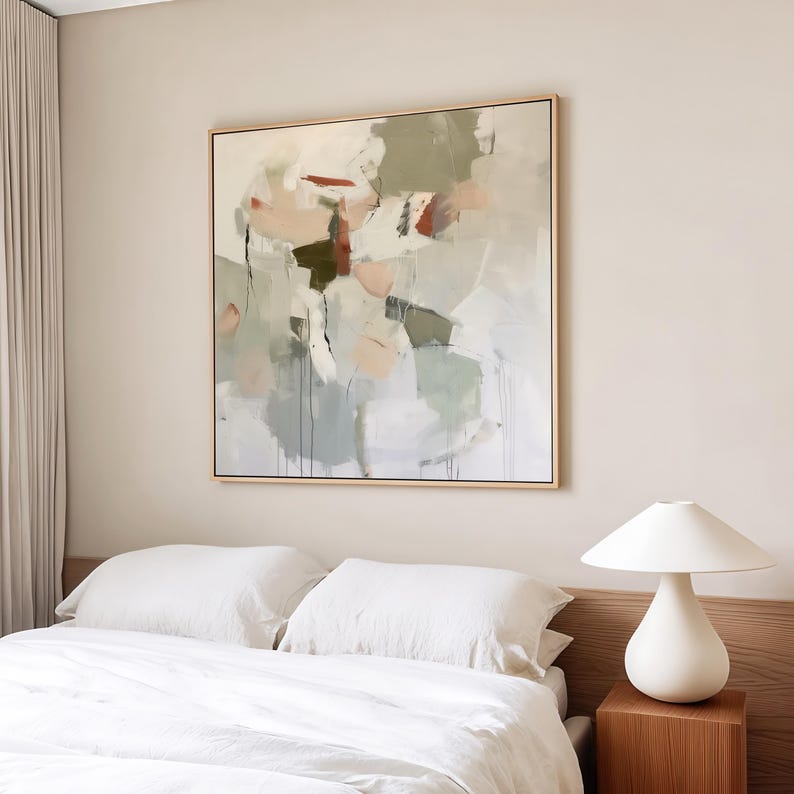 Neutral Abstract Printable Wall Art - Modern Contemporary Art Prints ...