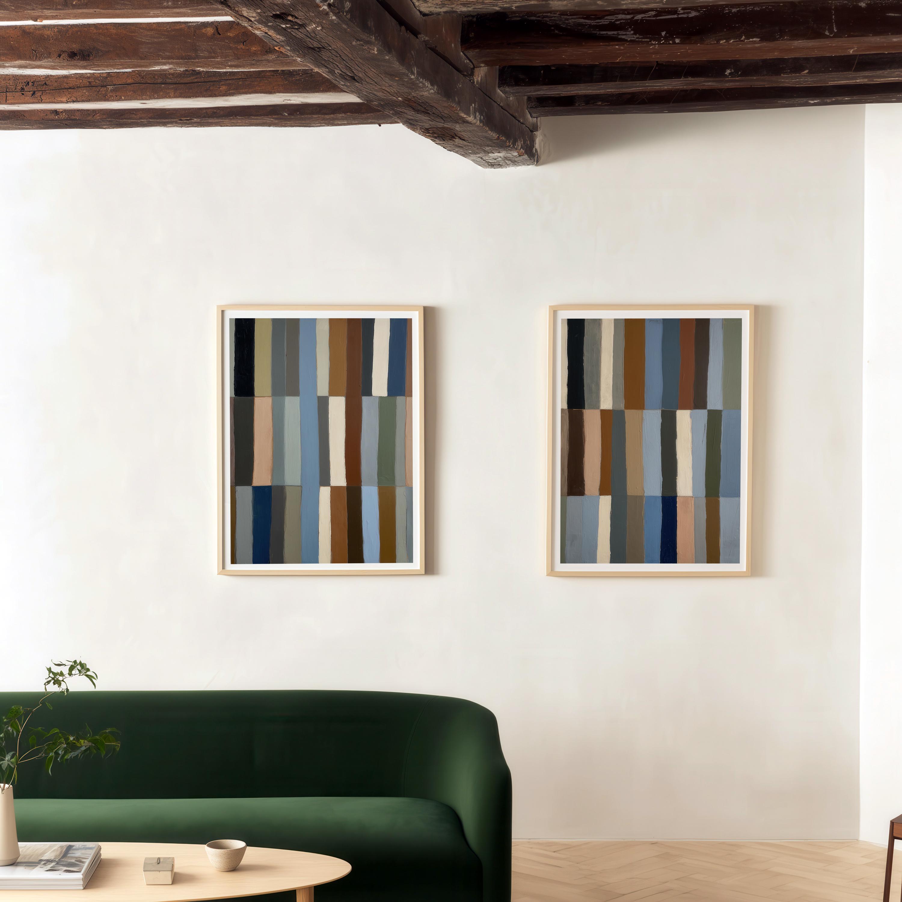 Modern Abstract Earth Tonesprintable Wall Art - Minimalist Set of 2 ...