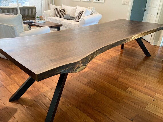 Custom live edge furniture deals