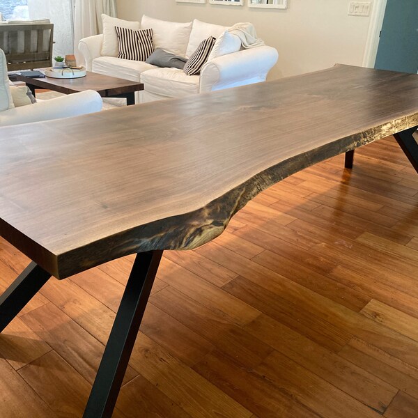 Live Edge Furniture Etsy